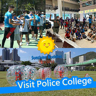 Sunshine Buddies Visit Police College