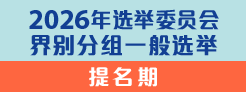 2026年选举委员会界别分组一般选举